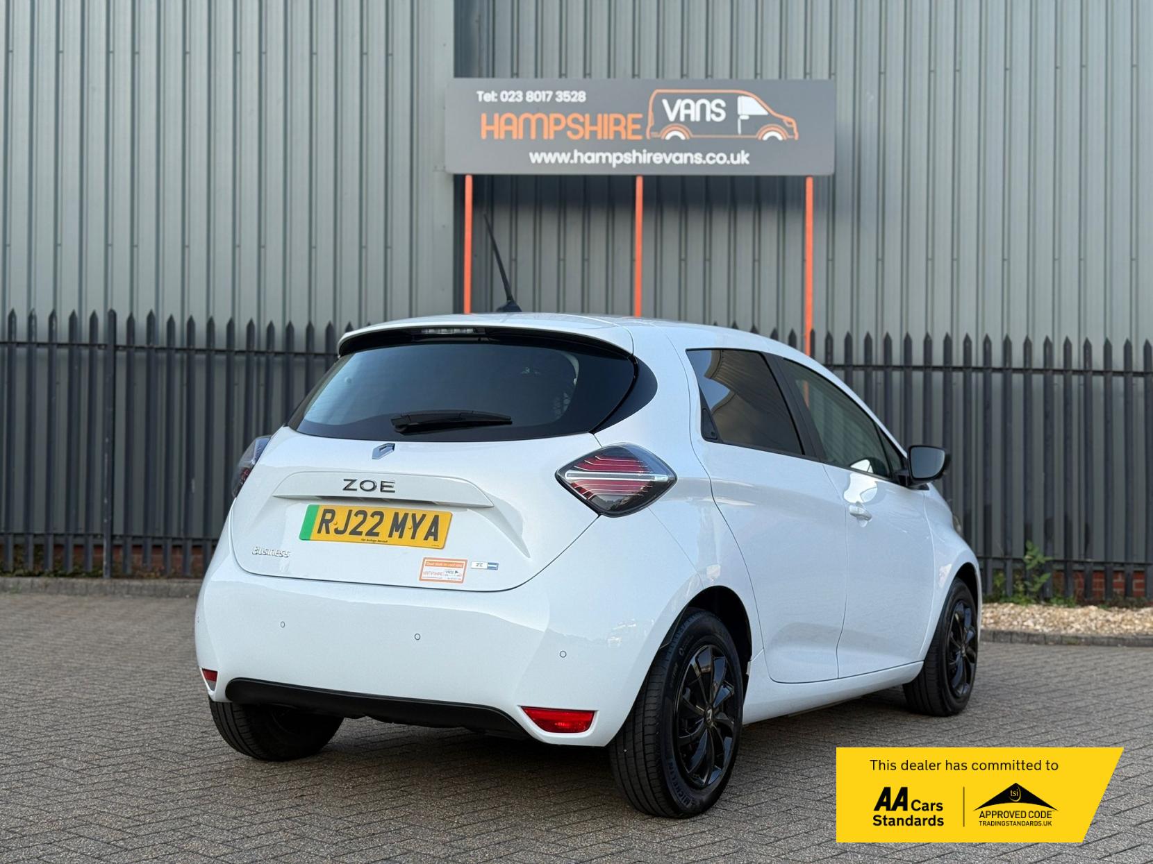 Renault Zoe R110 EV50 52kWh Business Car Derived Van 5dr Electric Auto (Rapid Charge) (107 bhp)