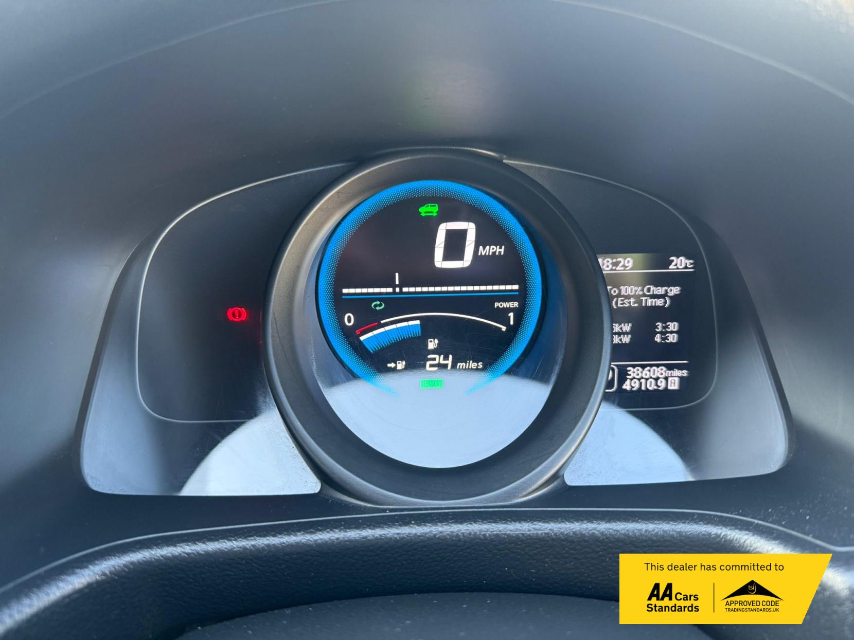 Nissan e-NV200 Tekna Panel Van 5dr Electric Auto SWB (Rapid Plus) (109 ps)