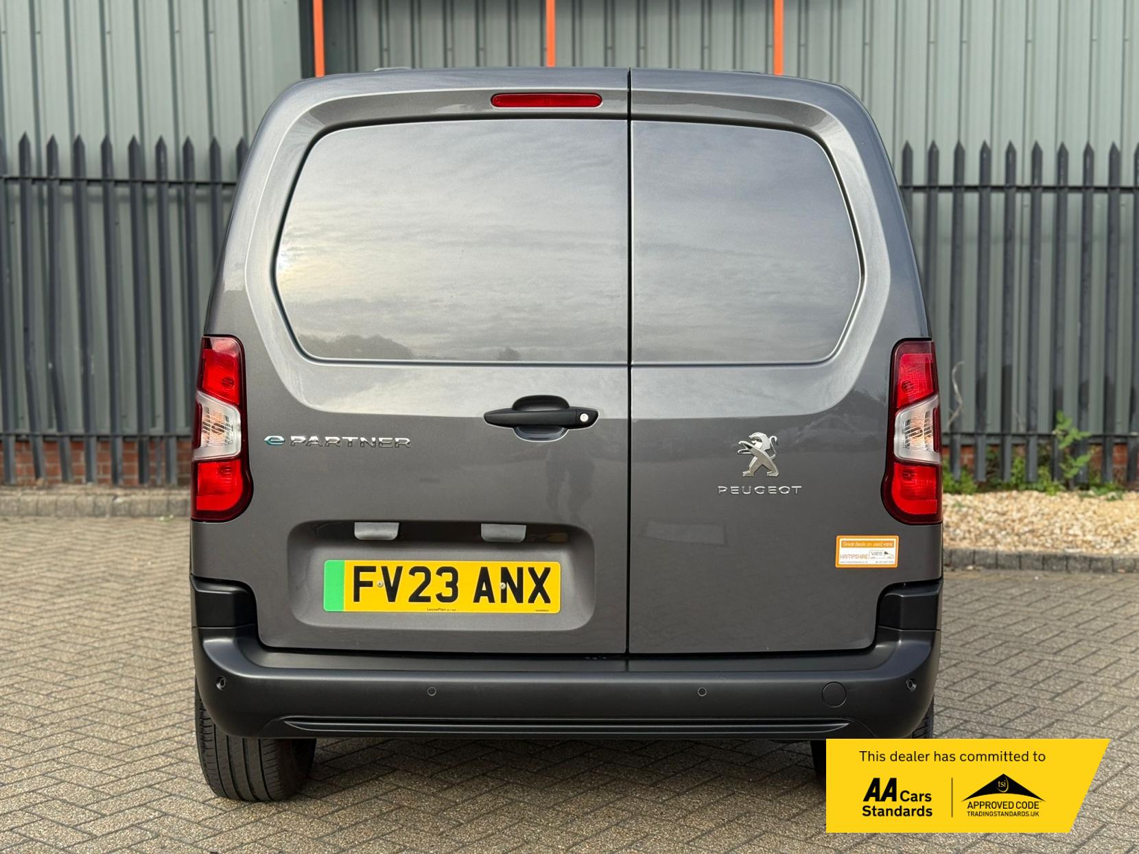 Peugeot e-Partner 800 50kWh Professional Premium + Standard Panel Van 5dr Electric Auto SWB (7.4kW Charger) (136 ps)