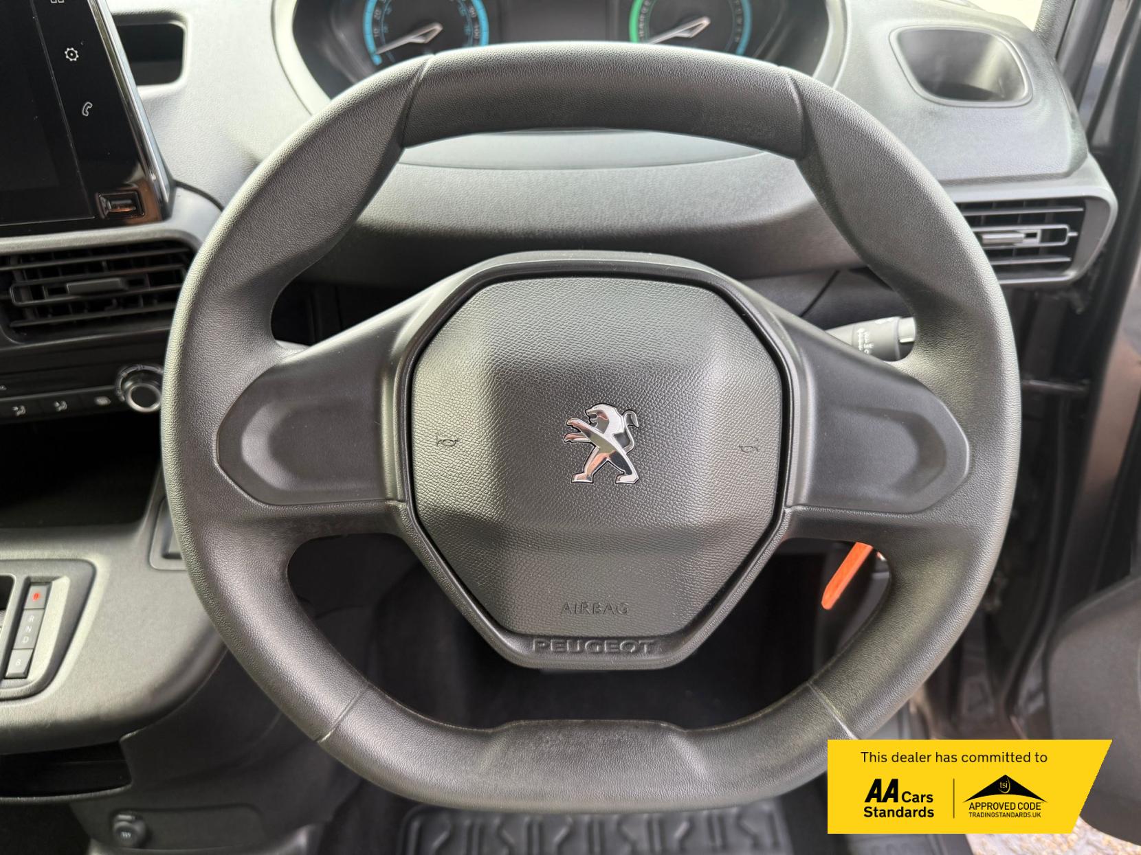 Peugeot e-Partner 800 50kWh Professional Premium + Standard Panel Van 5dr Electric Auto SWB (7.4kW Charger) (136 ps)