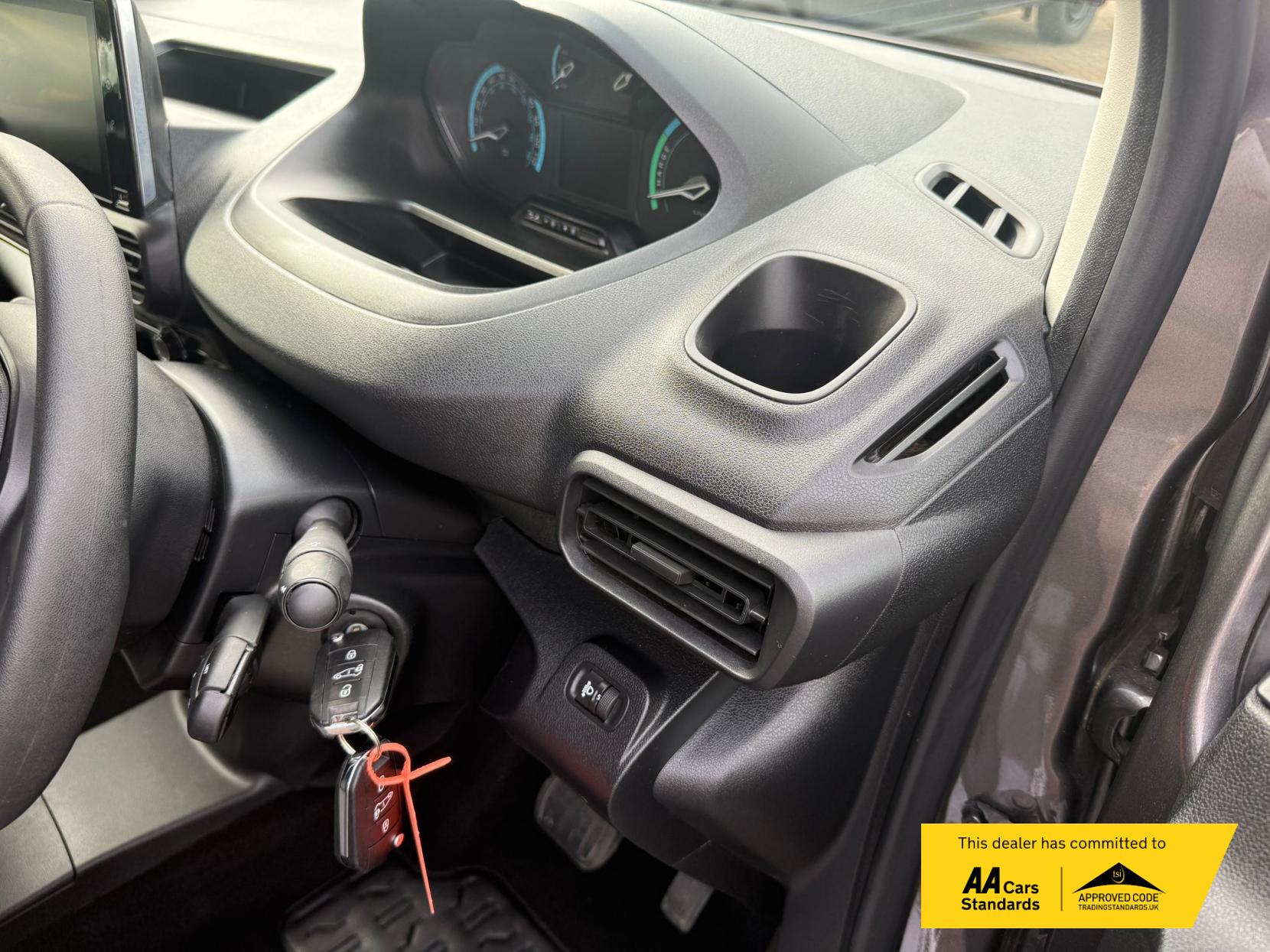 Peugeot e-Partner 800 50kWh Professional Premium + Standard Panel Van 5dr Electric Auto SWB (7.4kW Charger) (136 ps)