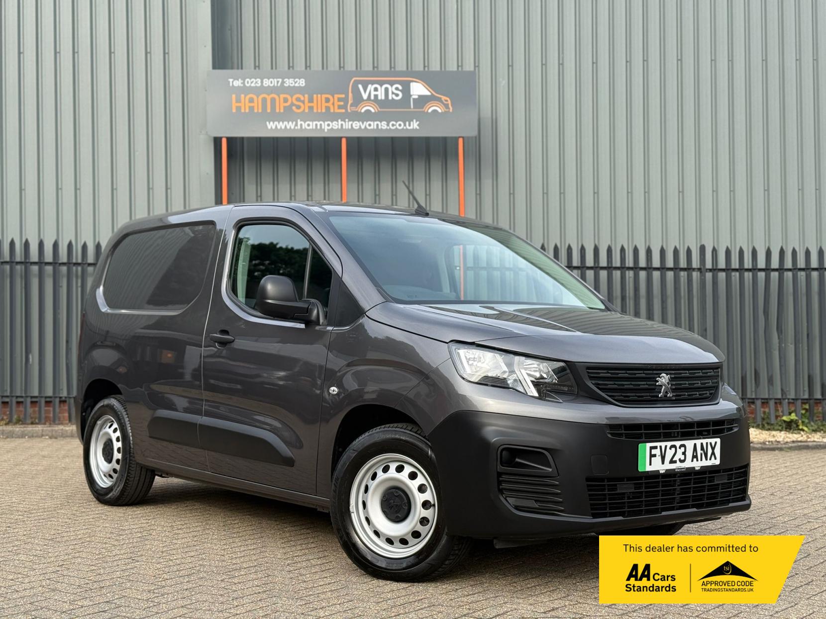 Peugeot e-Partner 800 50kWh Professional Premium + Standard Panel Van 5dr Electric Auto SWB (7.4kW Charger) (136 ps)