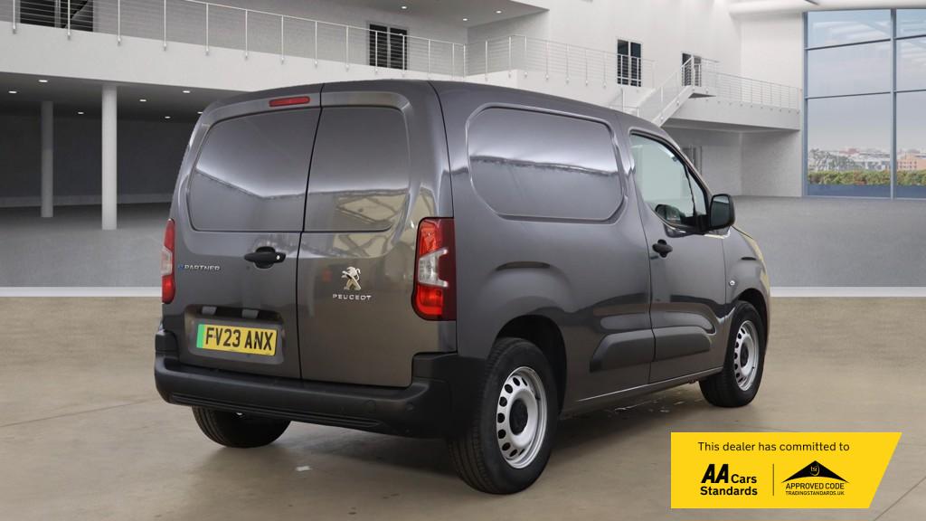 Peugeot e-Partner 800 50kWh Professional Premium + Standard Panel Van 5dr Electric Auto SWB (7.4kW Charger) (136 ps)
