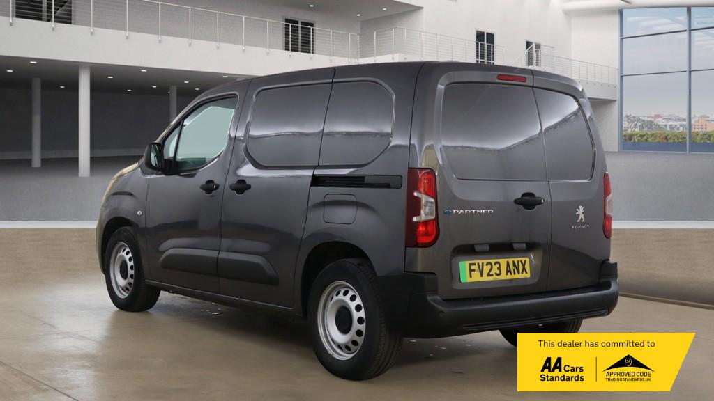 Peugeot e-Partner 800 50kWh Professional Premium + Standard Panel Van 5dr Electric Auto SWB (7.4kW Charger) (136 ps)