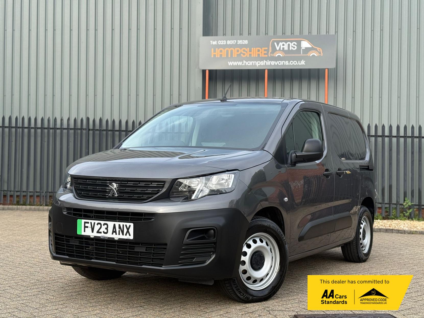 Peugeot e-Partner 800 50kWh Professional Premium + Standard Panel Van 5dr Electric Auto SWB (7.4kW Charger) (136 ps)