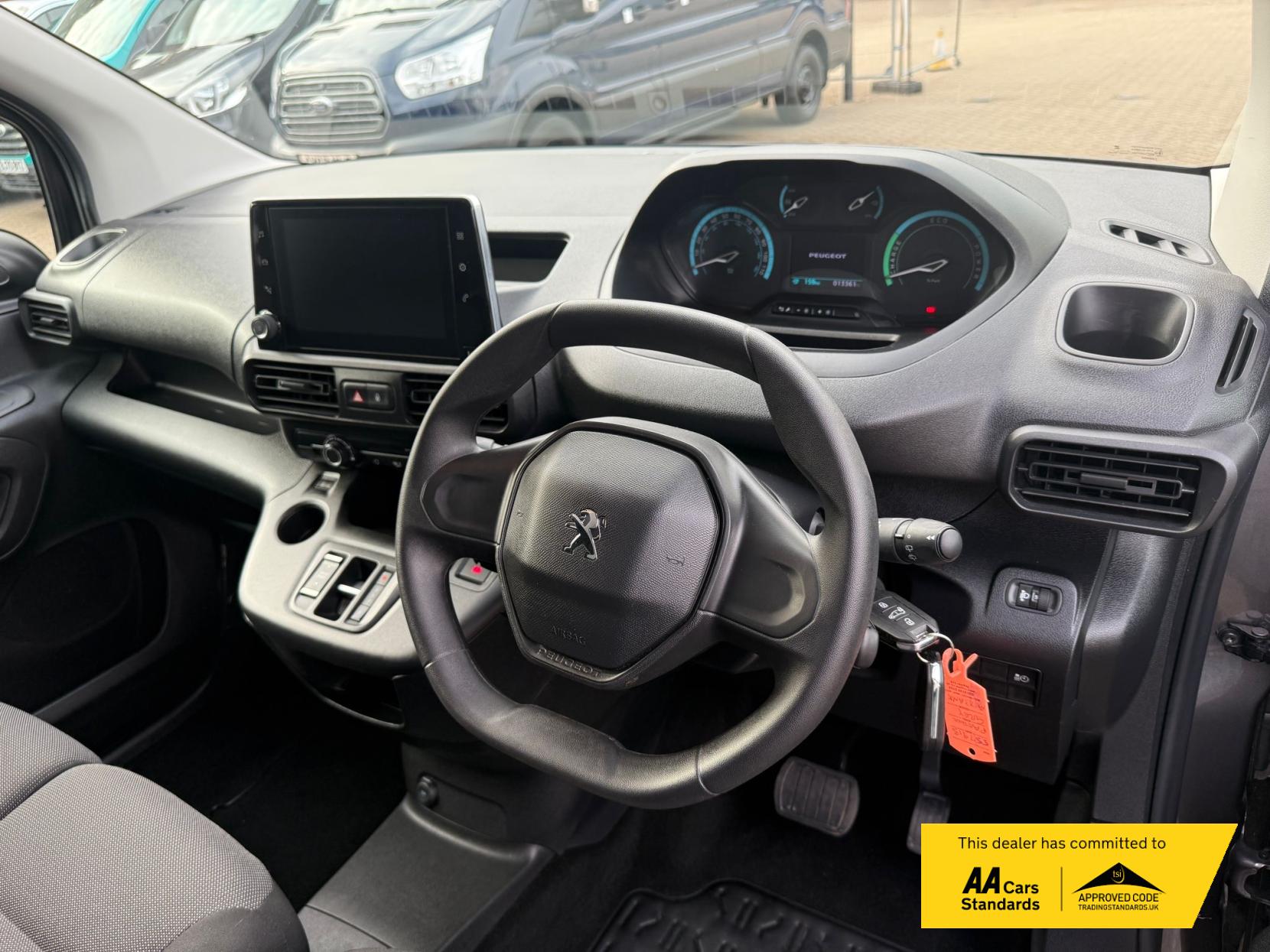 Peugeot e-Partner 800 50kWh Professional Premium + Standard Panel Van 5dr Electric Auto SWB (7.4kW Charger) (136 ps)