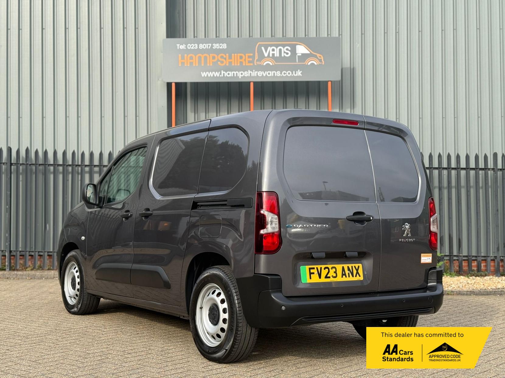 Peugeot e-Partner 800 50kWh Professional Premium + Standard Panel Van 5dr Electric Auto SWB (7.4kW Charger) (136 ps)