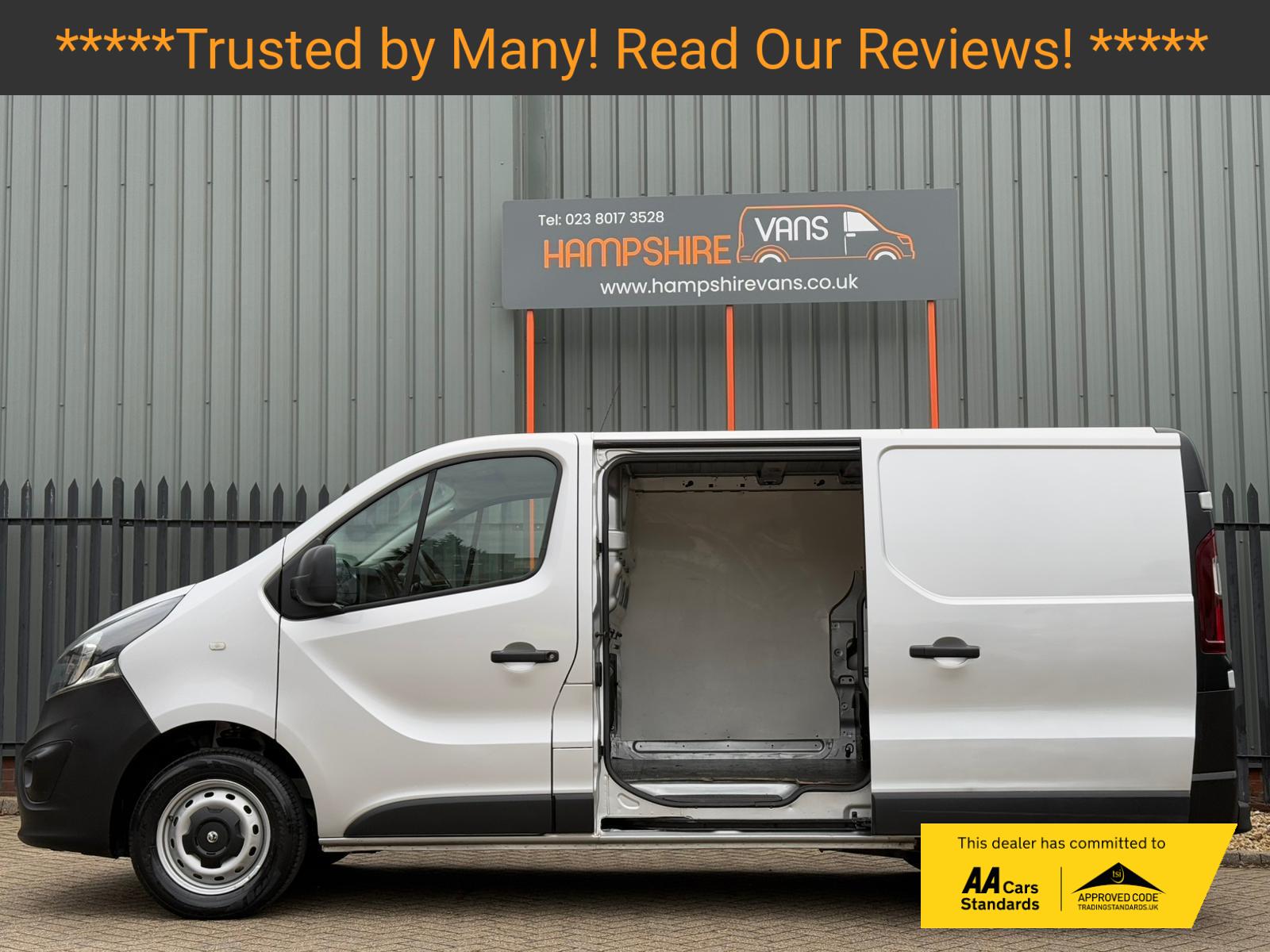 Vauxhall Vivaro 1.6 CDTi 2700 Panel Van 5dr Diesel Manual L1 H1 Euro 6 (s/s) (95 ps)