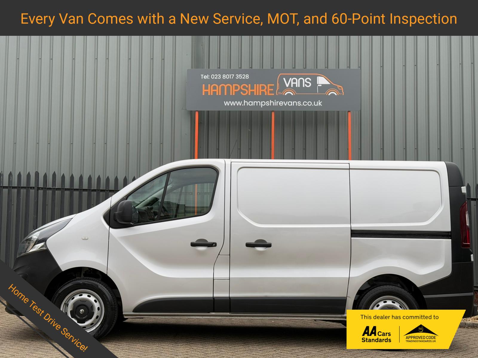 Vauxhall Vivaro 1.6 CDTi 2700 Panel Van 5dr Diesel Manual L1 H1 Euro 6 (s/s) (95 ps)