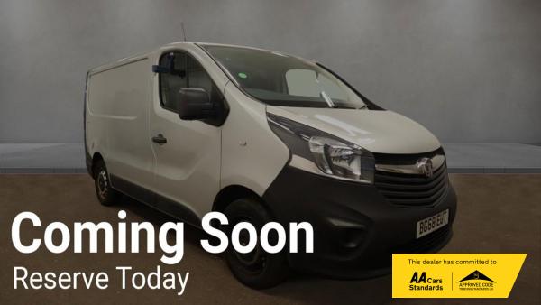 Vauxhall Vivaro 1.6 CDTi 2700 Panel Van 5dr Diesel Manual L1 H1 Euro 6 (s/s) (95 ps)