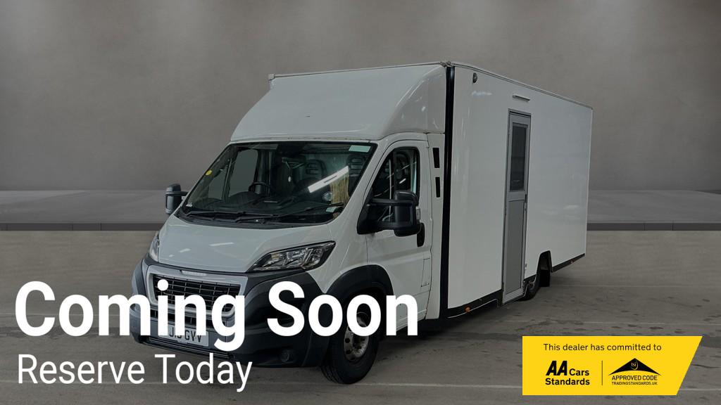 2019 Peugeot Boxer 2.0 BlueHDi 335 Built for Business Low Floor Luton 4dr Diesel Manual L3 Euro 6 (160 ps) - Thumbnail 2