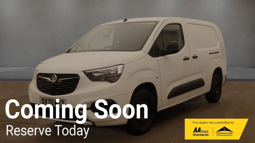 Vauxhall Combo 1.5 Turbo D 2300 Sportive Panel Van 4dr Diesel Manual L2 H1 Euro 6 (s/s) (100 ps)