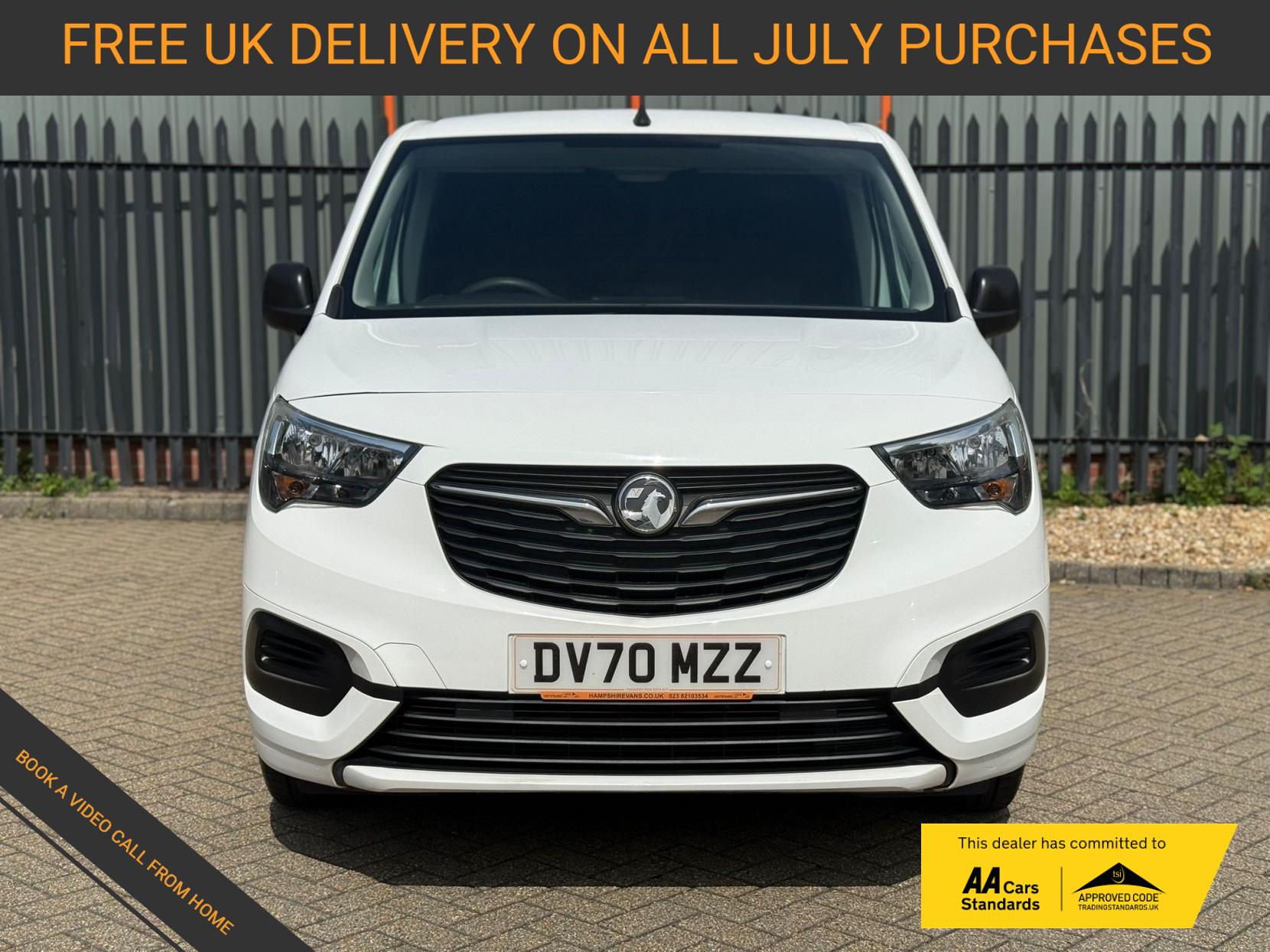 Vauxhall Combo 1.5 Turbo D 2300 Sportive Panel Van 4dr Diesel Manual L2 H1 Euro 6 (s/s) (100 ps)