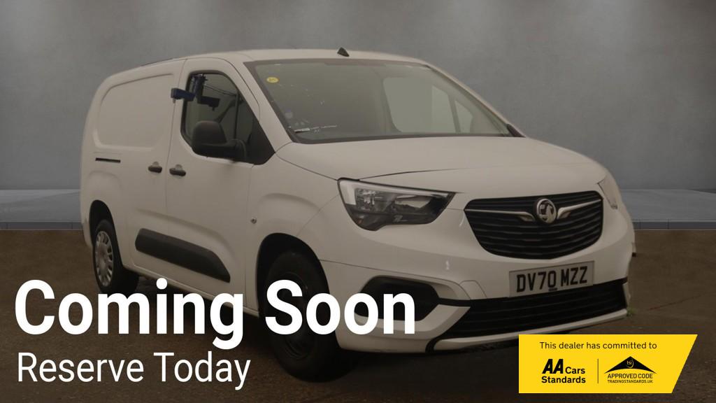 Vauxhall Combo 1.5 Turbo D 2300 Sportive Panel Van 4dr Diesel Manual L2 H1 Euro 6 (s/s) (100 ps)