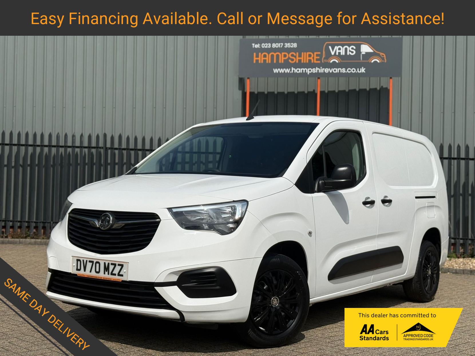 Vauxhall Combo 1.5 Turbo D 2300 Sportive Panel Van 4dr Diesel Manual L2 H1 Euro 6 (s/s) (100 ps)