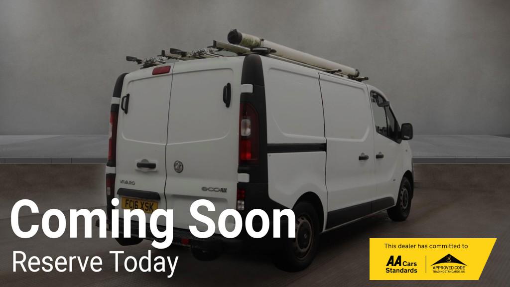 Vauxhall Vivaro 1.6 CDTi 2900 ecoFLEX Panel Van 5dr Diesel Manual L1 H1 Euro 5 (s/s) (90 ps)