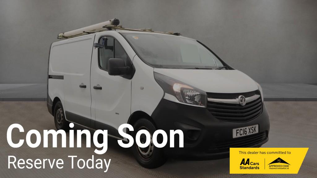 Vauxhall Vivaro 1.6 CDTi 2900 ecoFLEX Panel Van 5dr Diesel Manual L1 H1 Euro 5 (s/s) (90 ps)