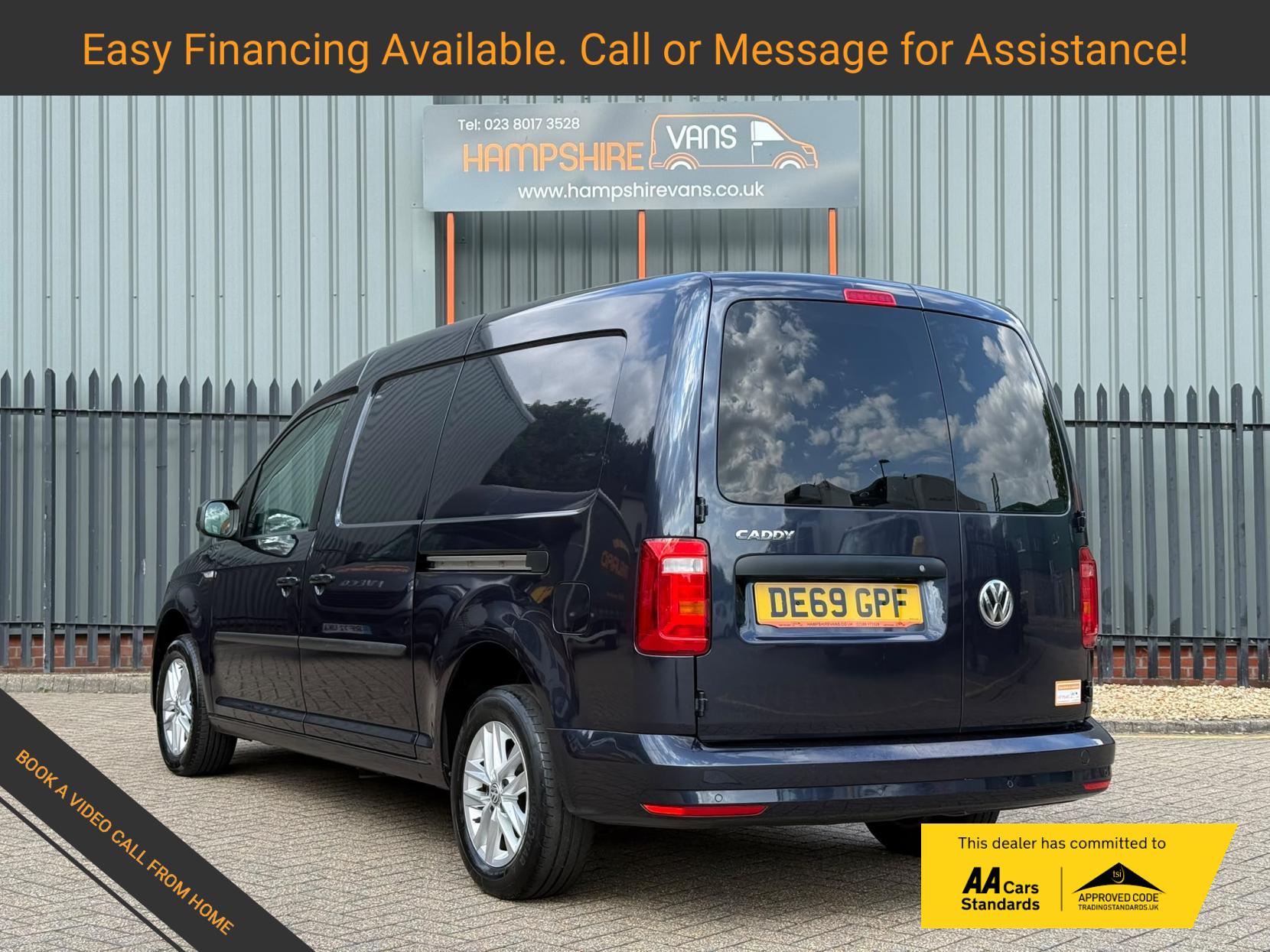 2019 Volkswagen Caddy Maxi 2.0 TDI C20 Highline Panel Van 6dr Diesel Manual LWB Euro 6 (s/s) (102 ps) - Thumbnail 3