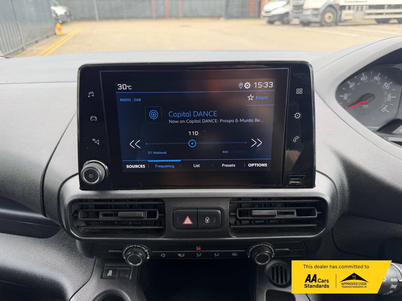 2019 Peugeot Partner 1.5 BlueHDi 1000 Professional Standard Panel Van 5dr Diesel Manual SWB Euro 6 (100 bhp) - Thumbnail 31