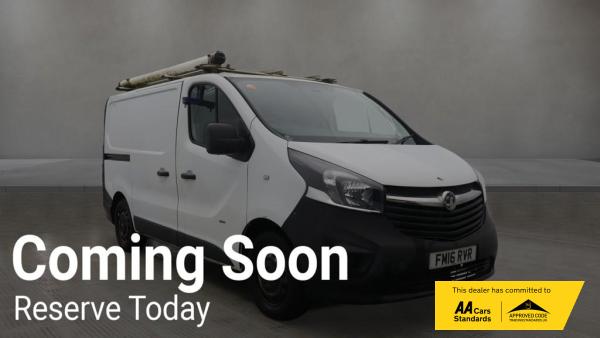 Vauxhall Vivaro 1.6 CDTi 2900 ecoFLEX Panel Van 5dr Diesel Manual L1 H1 Euro 5 (s/s) (90 ps)