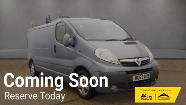 Vauxhall Vivaro 2.0 2900 CDTi Sportive Panel Van 4dr Diesel Manual FWD L3 (195 g/km, 113 bhp)