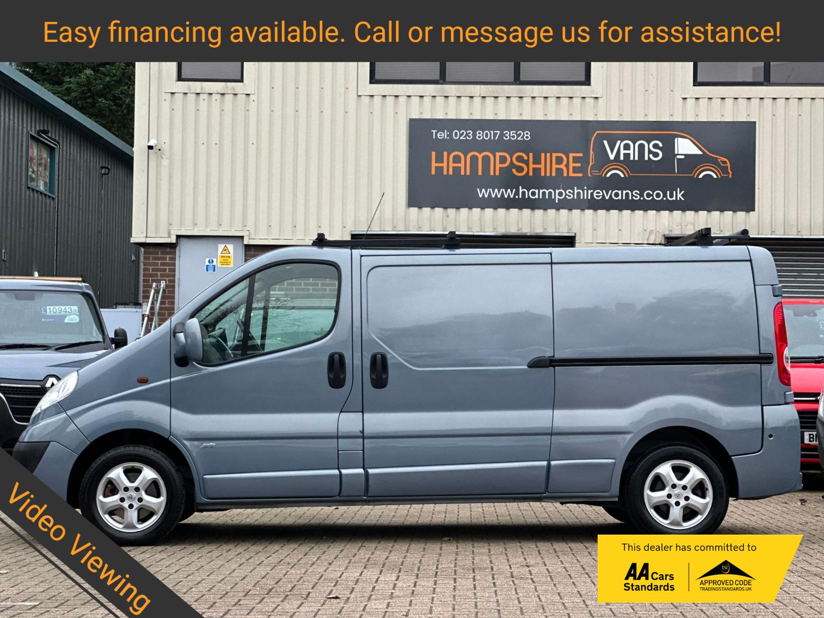 Vauxhall Vivaro 2.0 2900 CDTi Sportive Panel Van 4dr Diesel Manual FWD L3 (195 g/km, 113 bhp)