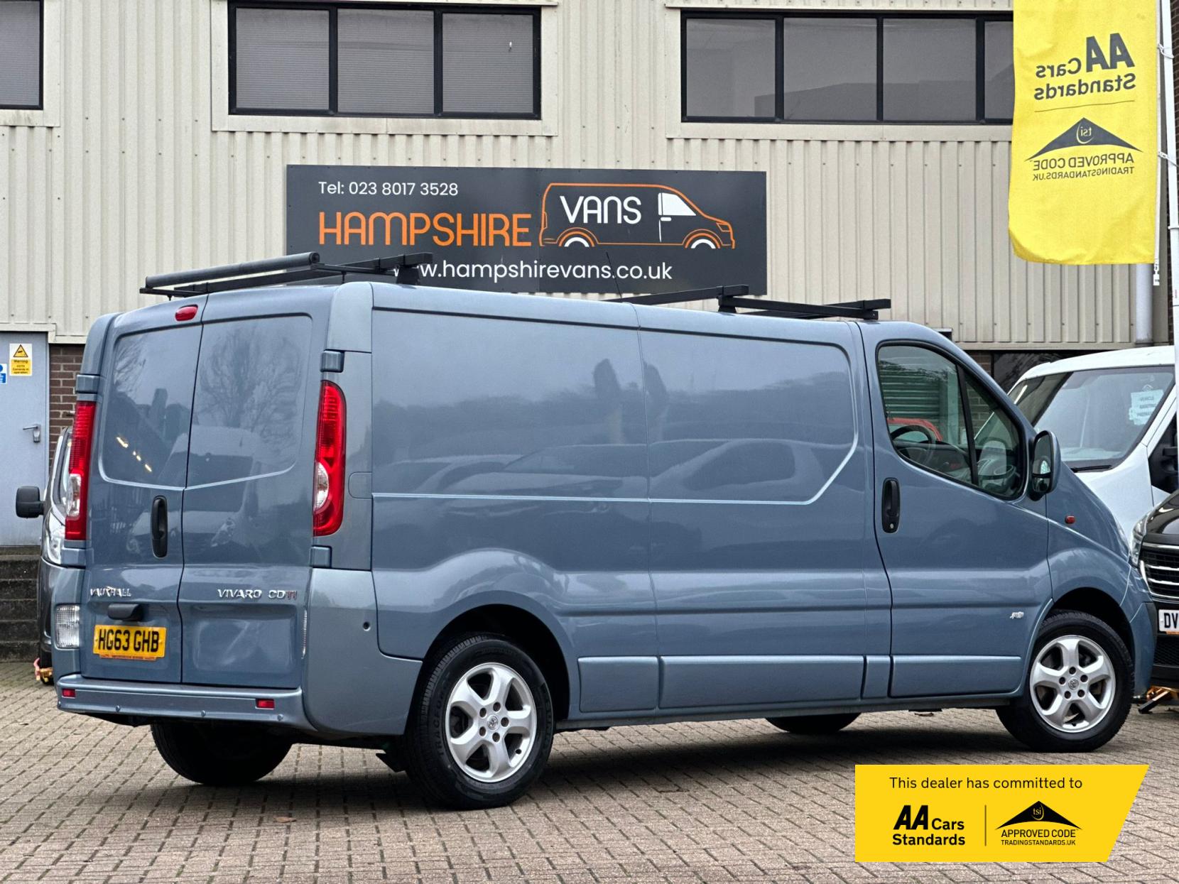 Vauxhall Vivaro 2.0 2900 CDTi Sportive Panel Van 4dr Diesel Manual FWD L3 (195 g/km, 113 bhp)