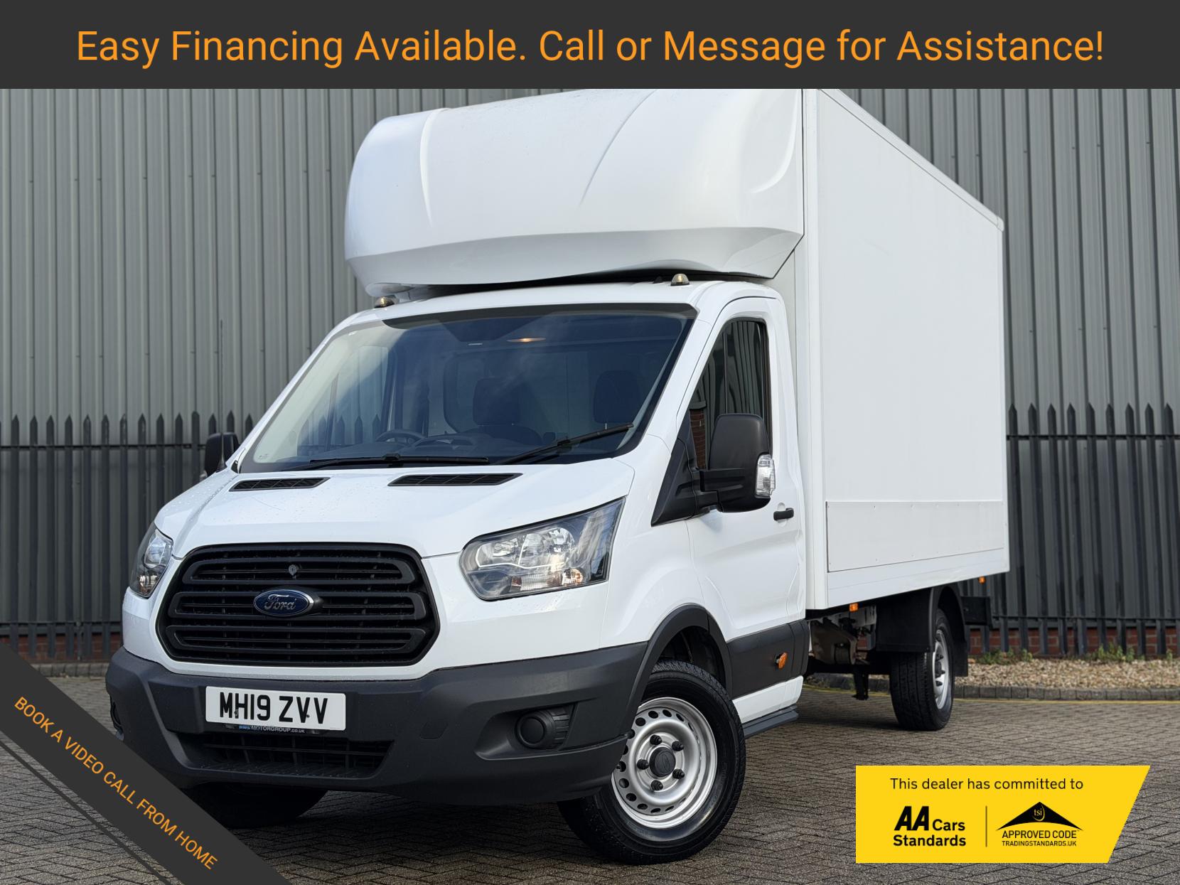 Ford Transit 2.0 350 EcoBlue Leader Luton 3dr Diesel Manual RWD L4 Euro 6 (s/s) (130 ps)