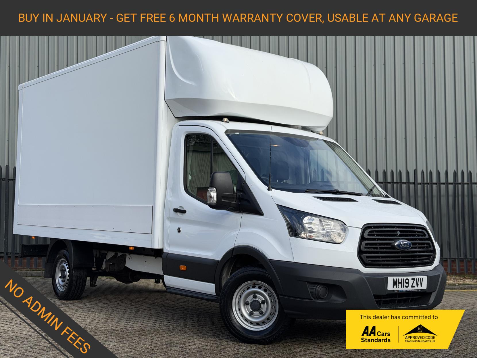 Ford Transit 2.0 350 EcoBlue Leader Luton 3dr Diesel Manual RWD L4 Euro 6 (s/s) (130 ps)