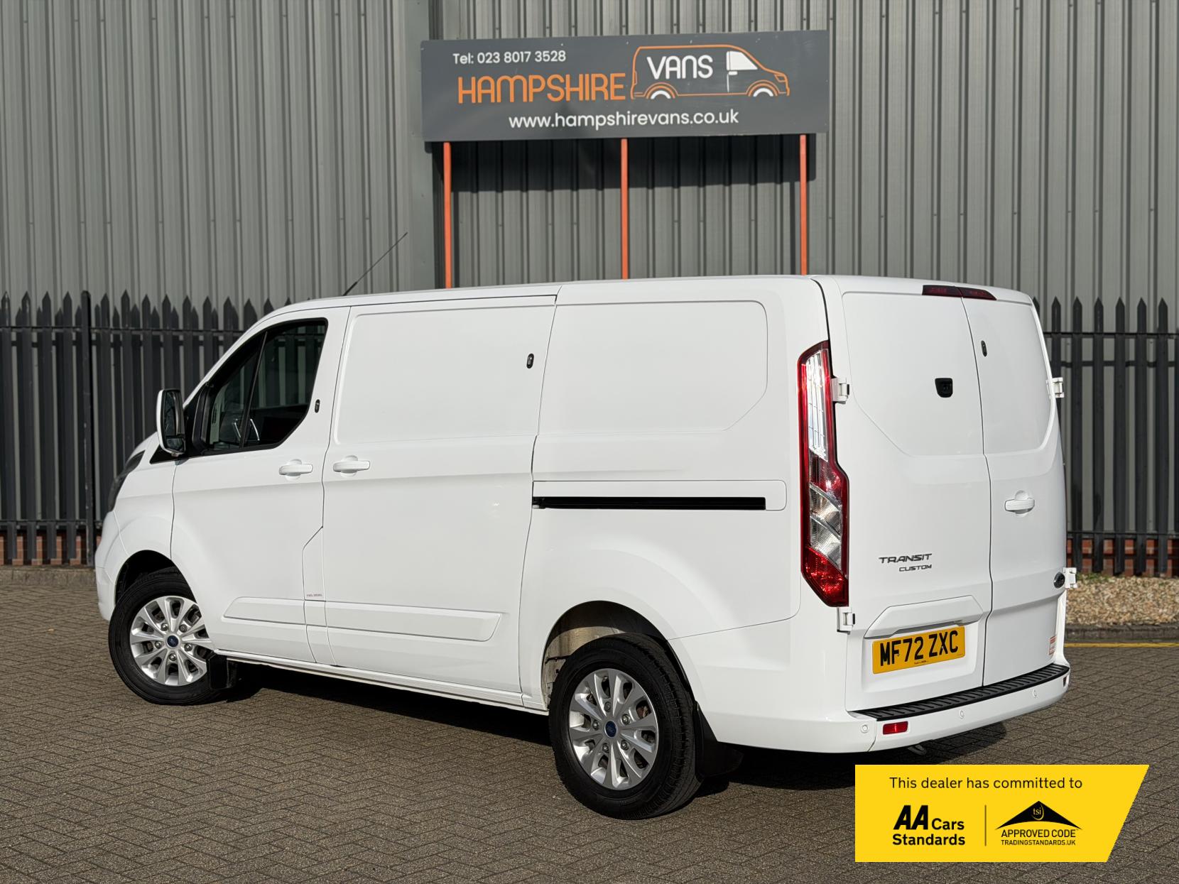 Ford Transit Custom 2.0 300 EcoBlue Limited Panel Van 5dr Diesel Manual L1 H1 Euro 6 (s/s) (130 ps)