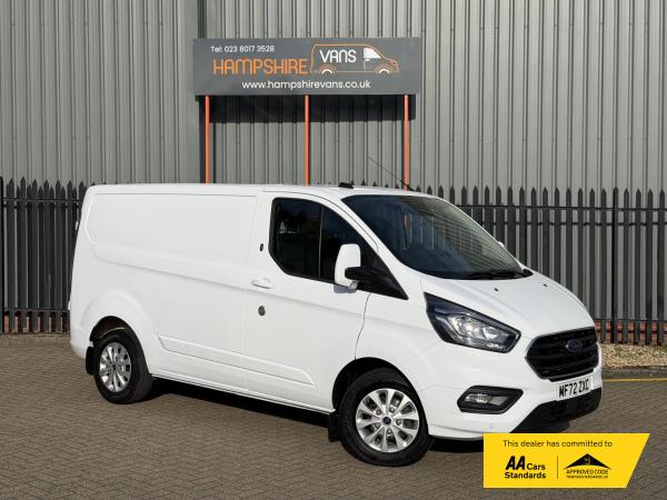 Ford Transit Custom 2.0 300 EcoBlue Limited Panel Van 5dr Diesel Manual L1 H1 Euro 6 (s/s) (130 ps)