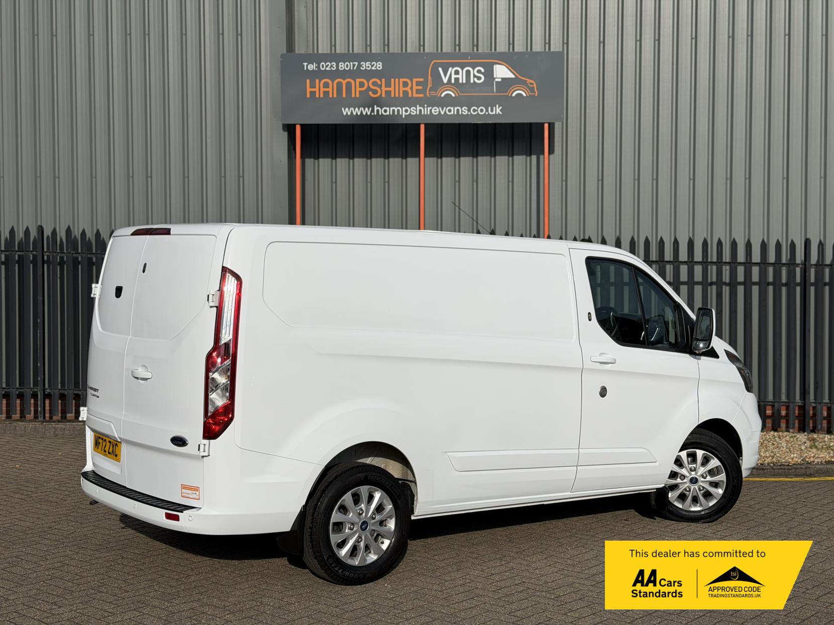 Ford Transit Custom 2.0 300 EcoBlue Limited Panel Van 5dr Diesel Manual L1 H1 Euro 6 (s/s) (130 ps)