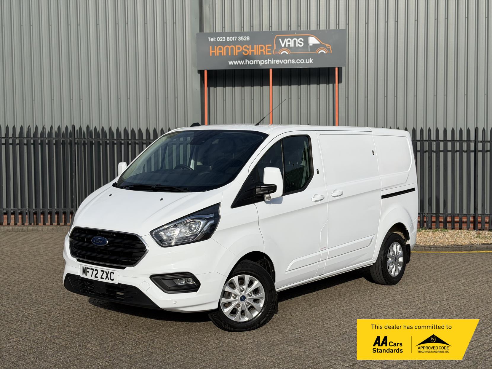 Ford Transit Custom 2.0 300 EcoBlue Limited Panel Van 5dr Diesel Manual L1 H1 Euro 6 (s/s) (130 ps)