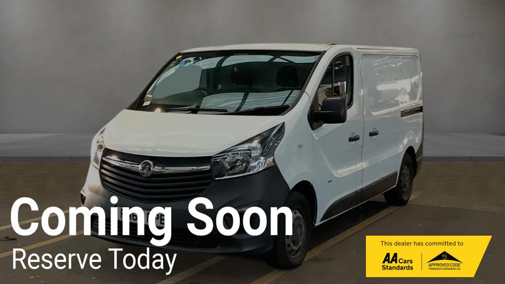 Vauxhall Vivaro 1.6 CDTi 2900 ecoFLEX Panel Van 5dr Diesel Manual L1 H1 Euro 6 (s/s) (95 ps)
