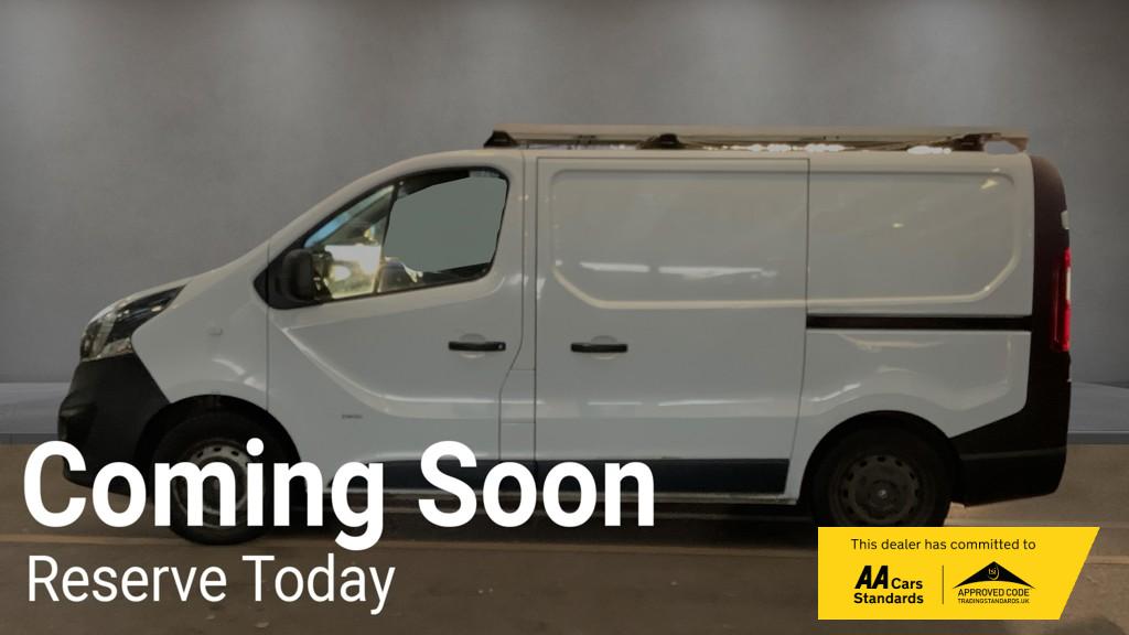 Vauxhall Vivaro 1.6 CDTi 2900 ecoFLEX Panel Van 5dr Diesel Manual L1 H1 Euro 6 (s/s) (95 ps)