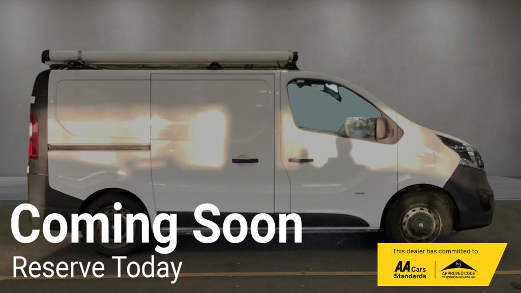 Vauxhall Vivaro 1.6 CDTi 2900 ecoFLEX Panel Van 5dr Diesel Manual L1 H1 Euro 6 (s/s) (95 ps)