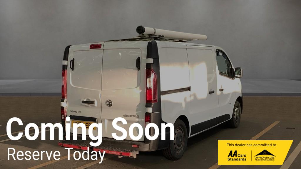 Vauxhall Vivaro 1.6 CDTi 2900 ecoFLEX Panel Van 5dr Diesel Manual L1 H1 Euro 6 (s/s) (95 ps)