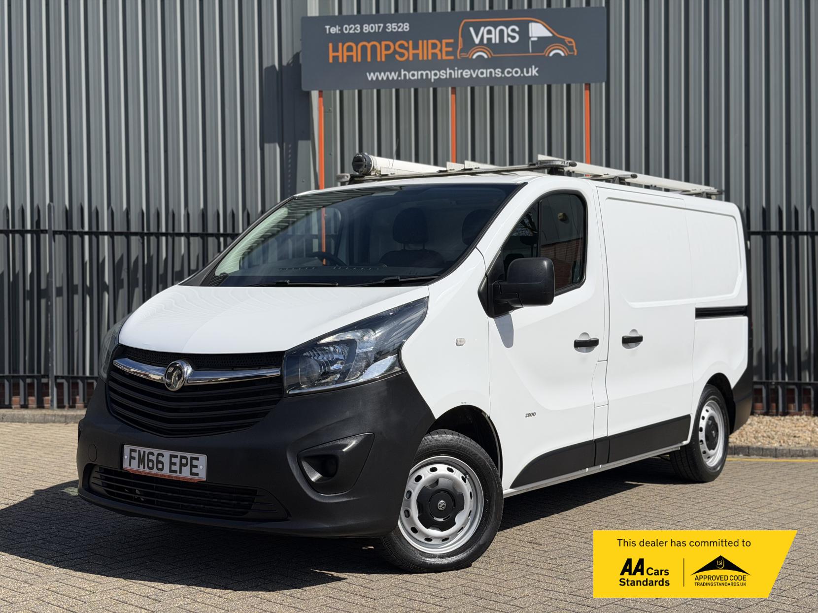 Vauxhall Vivaro 1.6 CDTi 2900 ecoFLEX Panel Van 5dr Diesel Manual L1 H1 Euro 6 (s/s) (95 ps)