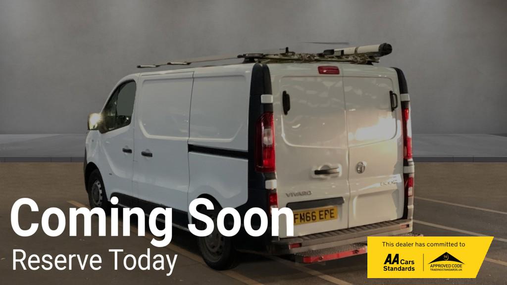 Vauxhall Vivaro 1.6 CDTi 2900 ecoFLEX Panel Van 5dr Diesel Manual L1 H1 Euro 6 (s/s) (95 ps)