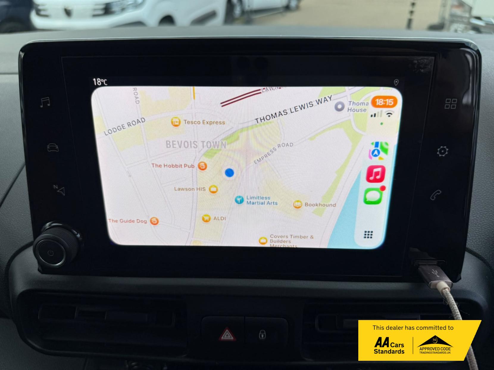 2022 Vauxhall Combo 1.5 Turbo D 2300 Sportive Panel Van 5dr Diesel Manual L1 H1 Euro 6 (100 ps) - Thumbnail 36