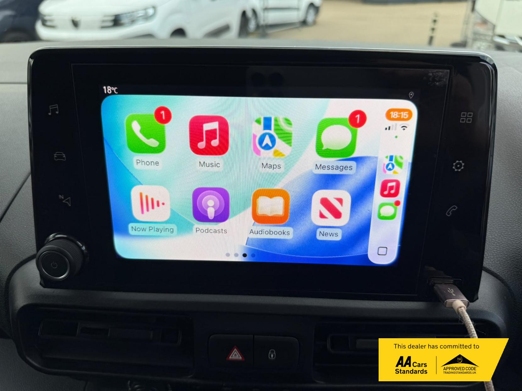 2022 Vauxhall Combo 1.5 Turbo D 2300 Sportive Panel Van 5dr Diesel Manual L1 H1 Euro 6 (100 ps) - Thumbnail 31