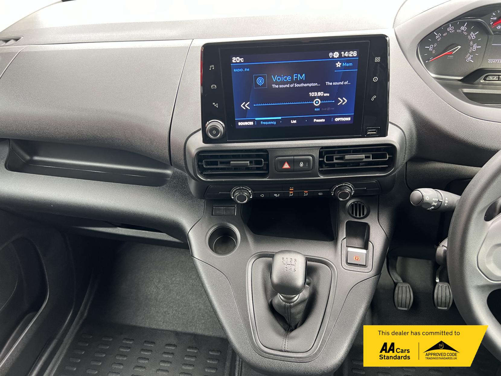 Peugeot Partner 1.5 BlueHDi 950 Professional Premium + Long Panel Van 6dr Diesel Manual LWB Euro 6 (s/s) (100 bhp)
