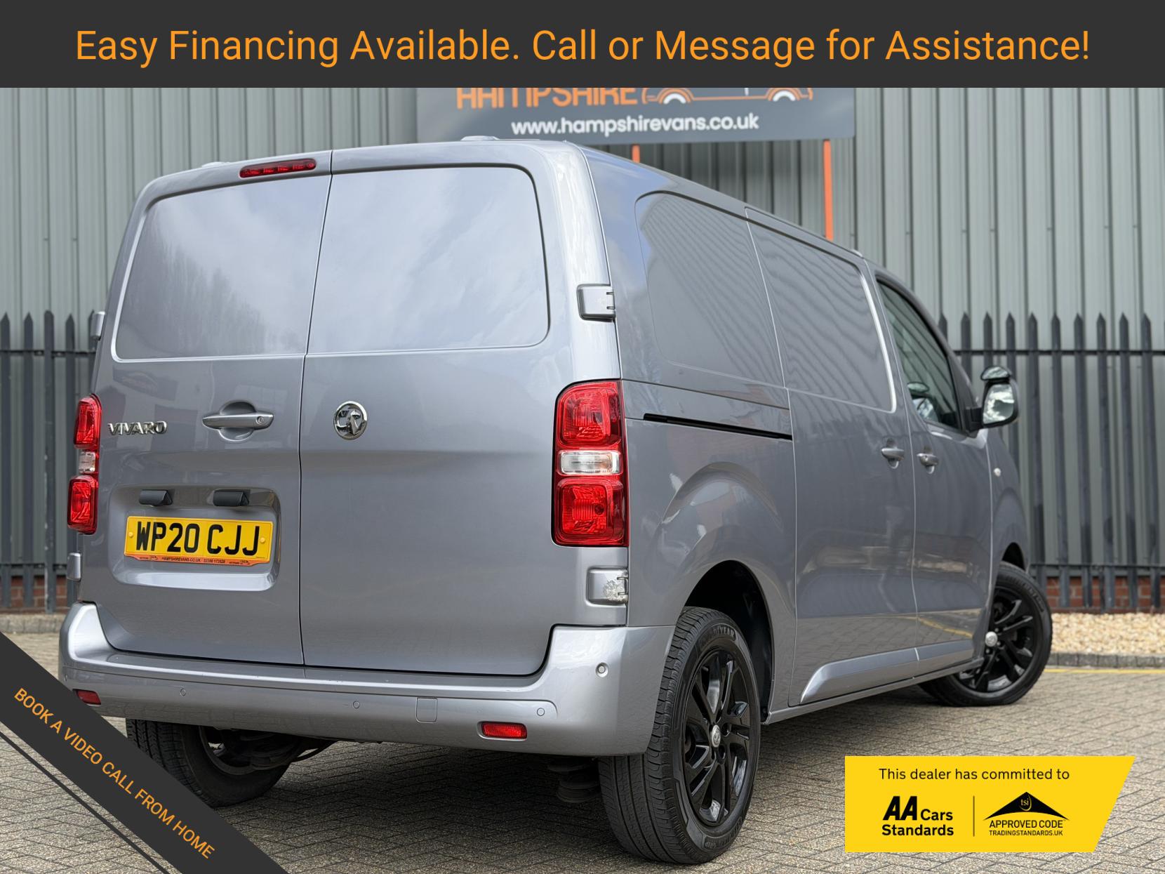 Vauxhall Vivaro 2.0 Turbo D 3100 Elite Panel Van 5dr Diesel Auto L1 H1 Euro 6 (s/s) (180 ps)