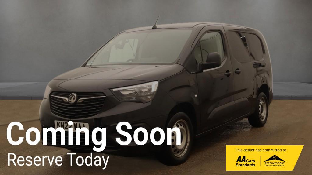 Vauxhall Combo 1.5 Turbo D 2300 Dynamic Panel Van 4dr Diesel Manual L2 H1 Euro 6 (100 ps)