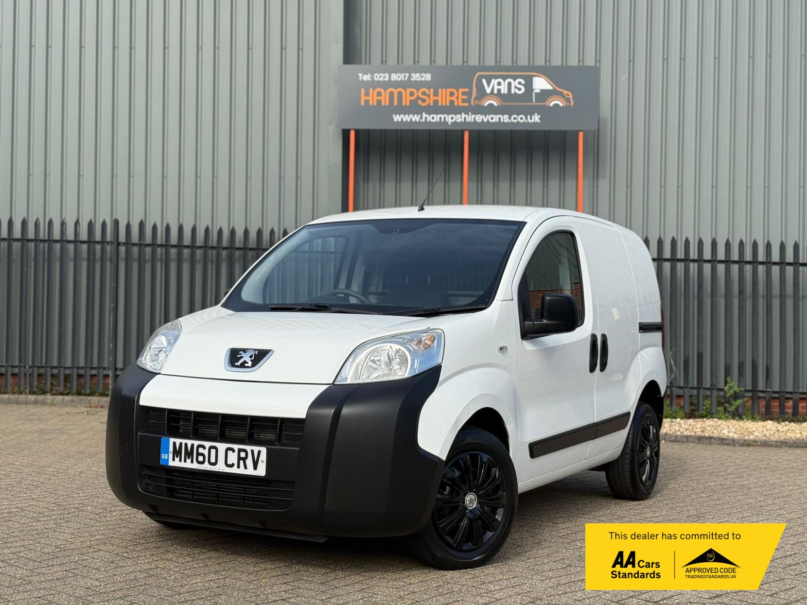 Peugeot Bipper 1.4 HDi 8v Professional Class II Panel Van 3dr Diesel Manual FWD L1 H1 (123 g/km, 70 bhp)