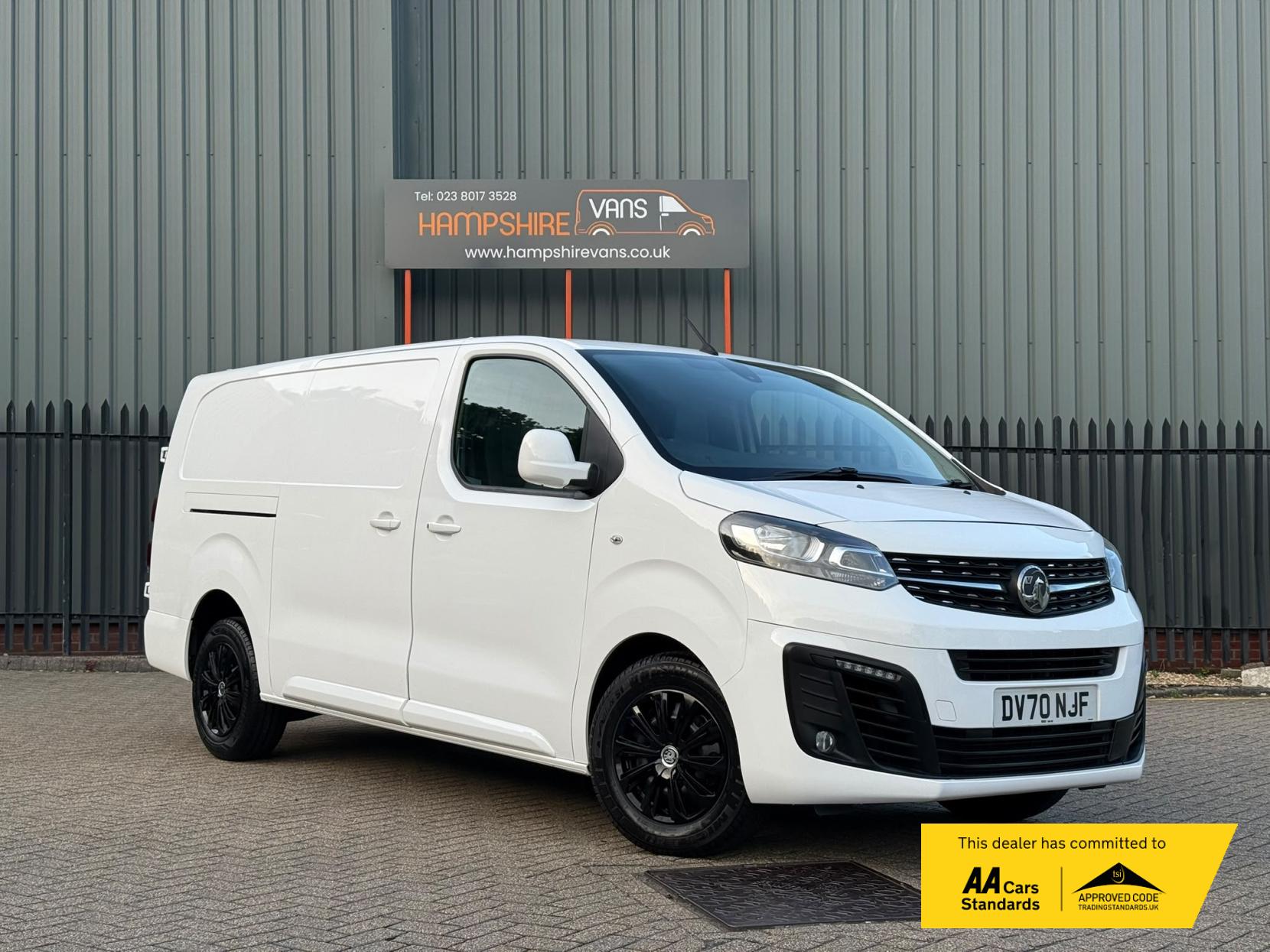 2020 Vauxhall Vivaro 1.5 Turbo D 2900 Sportive Panel Van 5dr Diesel Manual L2 H1 Euro 6 (s/s) (100 ps)