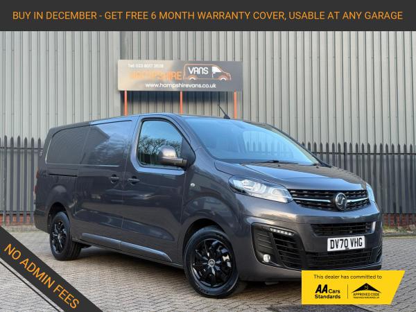 Vauxhall Vivaro 2.0 Turbo D 3100 Sportive Panel Van 5dr Diesel Manual L2 H1 Euro 6 (s/s) (120 ps)