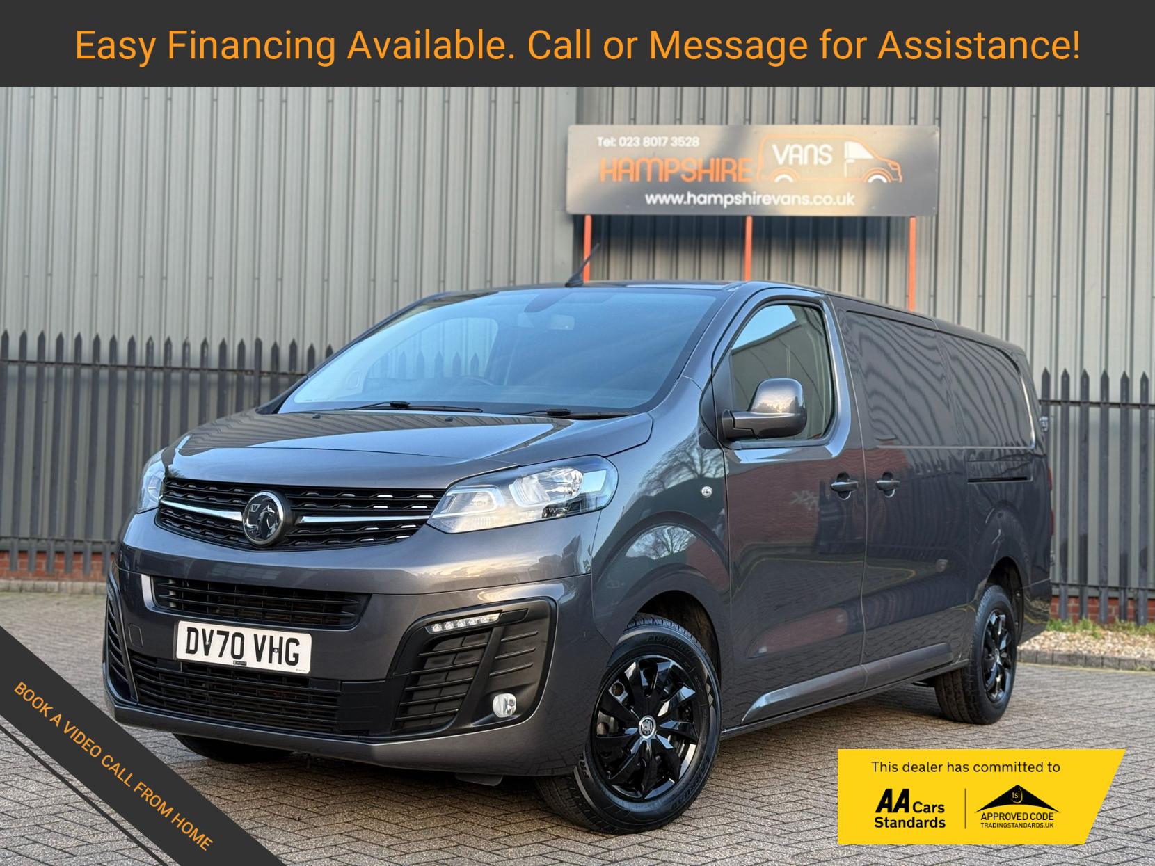 Vauxhall Vivaro 2.0 Turbo D 3100 Sportive Panel Van 5dr Diesel Manual L2 H1 Euro 6 (s/s) (120 ps)