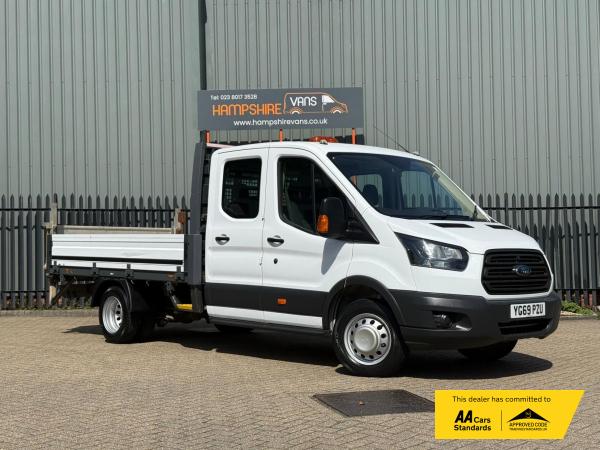 Ford Transit 2.0 350 EcoBlue Chassis Double Cab 4dr Diesel Manual RWD L4 H1 Euro 6 (DRW) (130 ps)