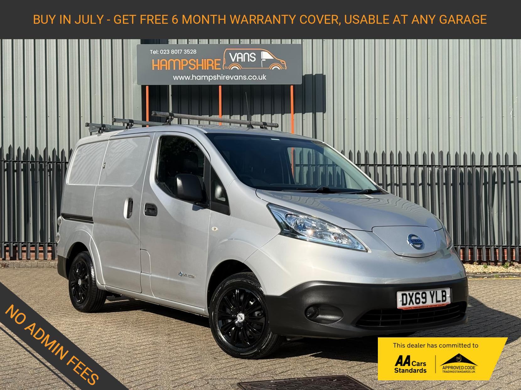 2019 Nissan e-NV200 40kWh Acenta Panel Van 5dr Electric Auto SWB (Quick Charge) (109 ps)